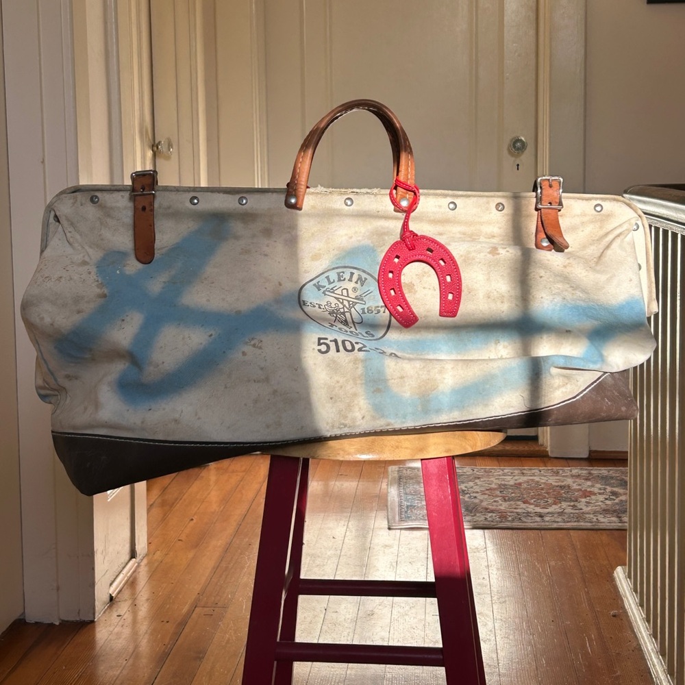 Klein Tools Canvas Bag with Leather Handles